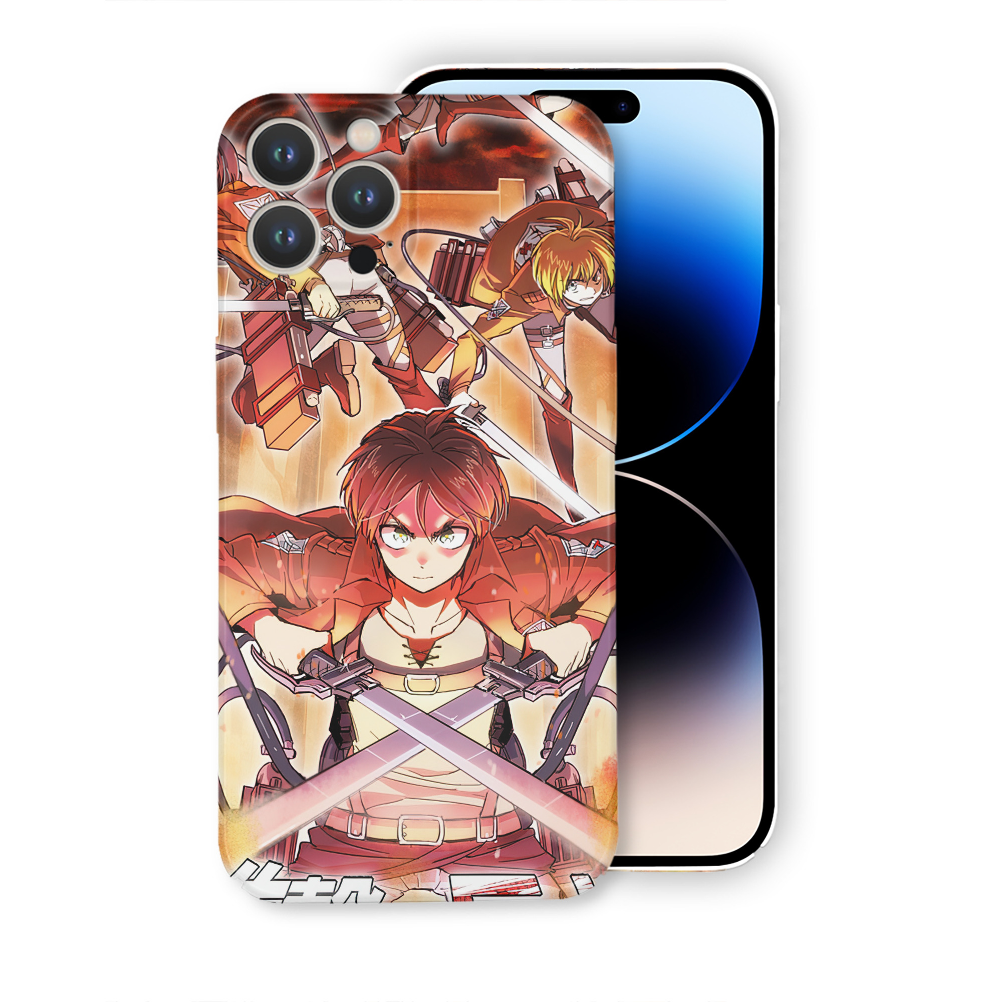 （画像用） 進撃の巨人 Attack on Titan 【iPhone 14シリーズ対応】ハードケース